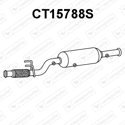 Soot/Particulate Filter, exhaust system Citroën C8 · Citroën JUMPY II · Citroën JUMPY II Van