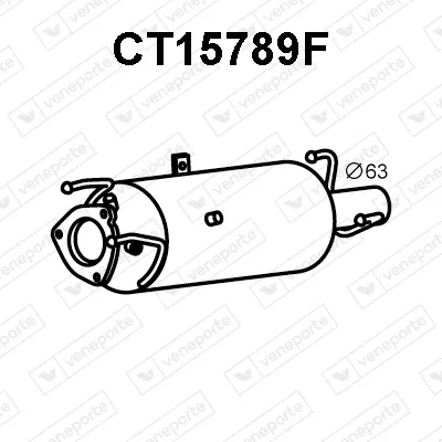 Soot/Particulate Filter, exhaust system Citroën JUMPER II Bus · Citroën JUMPER II Van · Citroën JUMPER II Platform/Chassis