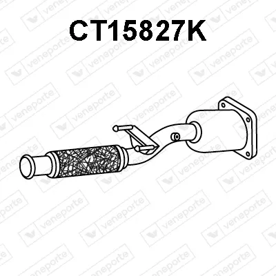 Catalytic Converter Citroën C8 · Fiat ULYSSE · Lancia PHEDRA