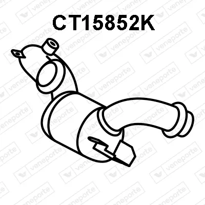 Catalytic Converter Citroën DS5 · Peugeot 3008 I MPV