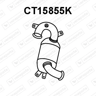 Catalytic Converter Citroën C5 III · Citroën C5 III Break · Peugeot 407