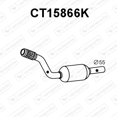 Catalytic Converter Citroën C8 · Peugeot 807