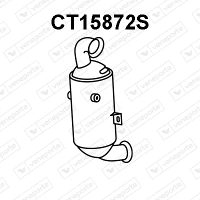 Soot/Particulate Filter, exhaust system Citroën XSARA PICASSO · Citroën C3 I · Citroën C2