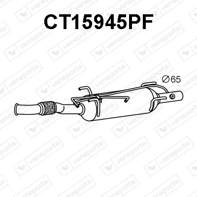 SCR Catalytic Converter Citroën JUMPER II Bus · Citroën JUMPER II Van · Citroën JUMPER II Platform/Chassis