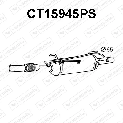 SCR Catalytic Converter Citroën JUMPER II Bus · Citroën JUMPER II Van · Citroën JUMPER II Platform/Chassis