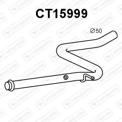 Exhaust Pipe Citroën C3 PICASSO · Citroën C3 III · Peugeot 208 I