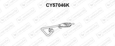 Catalytic Converter Jeep WRANGLER II