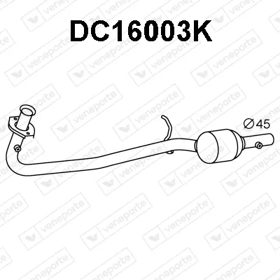 Catalytic Converter Renault LOGAN I · Renault LOGAN I Estate · Dacia LOGAN