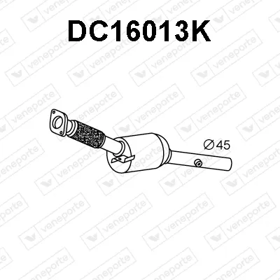 Catalytic Converter Renault DUSTER