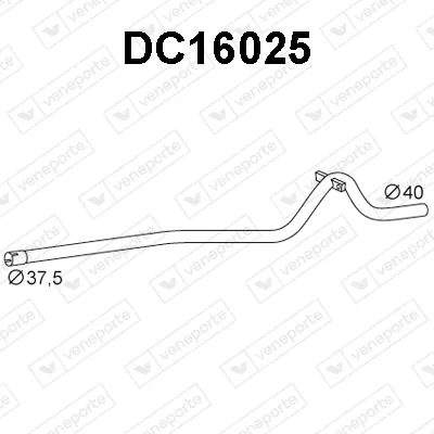 Exhaust Pipe Dacia 1310 Saloon