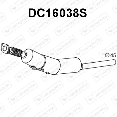 Soot/Particulate Filter, exhaust system Renault LOGAN I Estate · Renault THALIA III · Renault LOGAN/STEPWAY II