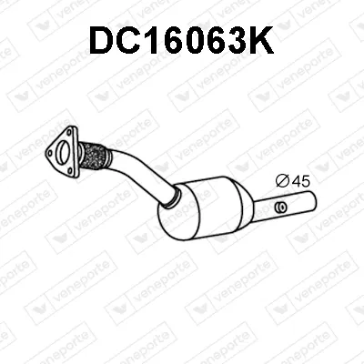 Catalytic Converter Renault DUSTER