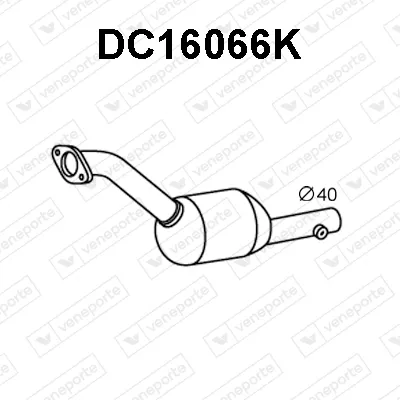 Catalytic Converter Dacia DUSTER