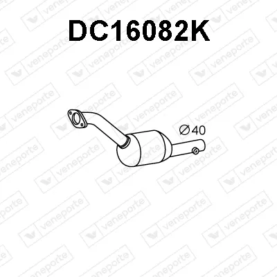 Catalytic Converter Dacia DUSTER