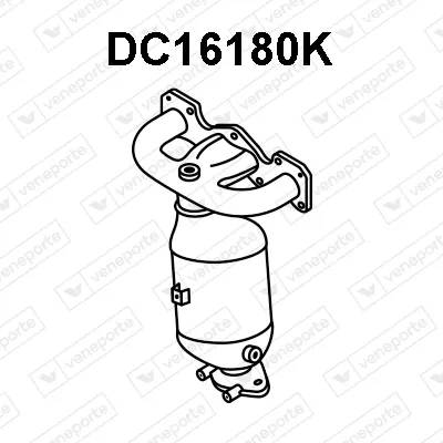Manifold Catalytic Converter Dacia SANDERO