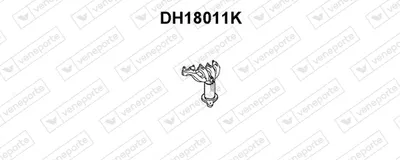 Manifold Catalytic Converter Daihatsu SIRION · Daihatsu YRV