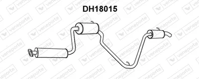 Rear Muffler Daihatsu CUORE IV