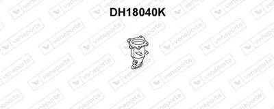 Catalytic Converter Daihatsu CUORE IV · Daihatsu MOVE