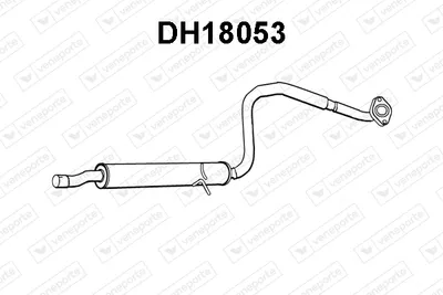 Front Muffler Daihatsu CHARADE IV · Daihatsu GRAN MOVE · Daihatsu CHARADE IV Saloon