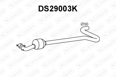 Catalytic Converter Opel MOKKA · Vauxhall MOKKA · Ds DS 7 Crossback