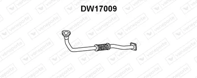 Exhaust Pipe Daewoo ESPERO · Daewoo ARANOS