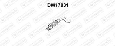 Rear Muffler Daewoo TICO