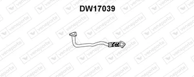 VENEPORTE DW17039 exhaust pipe