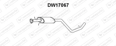 Front Muffler Daewoo NUBIRA · Daewoo NUBIRA Saloon · Daewoo NUBIRA Estate