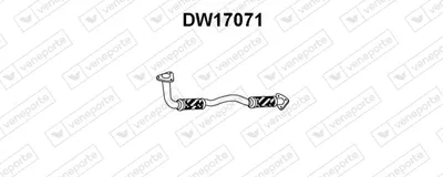 VENEPORTE DW17071 exhaust pipe
