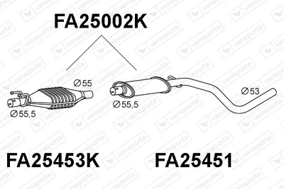 Catalytic Converter Fiat STILO