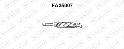 Centre Muffler Fiat 128 · Fiat 128 Familiare