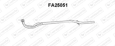 Exhaust Pipe Fiat UNO