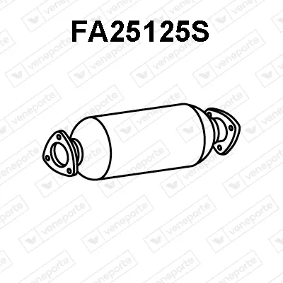 Soot/Particulate Filter, exhaust system Fiat FIORINO Box Body/MPV · Fiat QUBO