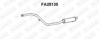 Front Muffler Fiat REGATA · Fiat REGATA Weekend · Fiat RITMO