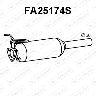 Soot/Particulate Filter, exhaust system Fiat DOBLO MPV · Fiat DOBLO Box Body/MPV