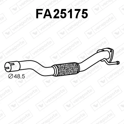 Exhaust Pipe Fiat DOBLO MPV · Fiat DOBLO Box Body/MPV