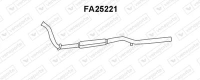 Front Muffler Fiat UNO