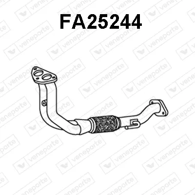 Exhaust Pipe Fiat PUNTO
