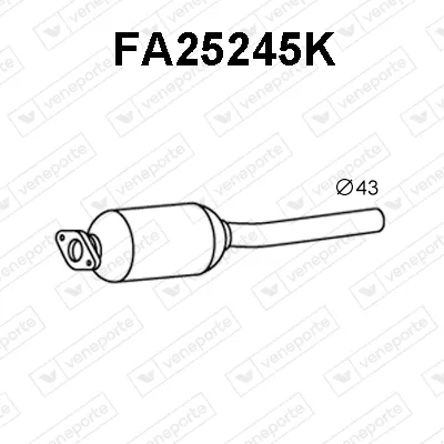 Catalytic Converter Fiat PUNTO · Fiat PUNTO Convertible · Lancia Y