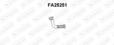 Exhaust Pipe Fiat PUNTO