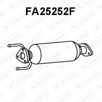 Soot/Particulate Filter, exhaust system Fiat SEDICI · Suzuki SX4