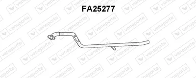 Exhaust Pipe Autobianchi Y10