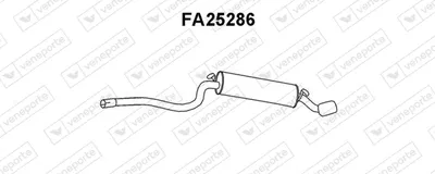 Rear Muffler Fiat CINQUECENTO
