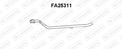 Exhaust Pipe Fiat PANDA