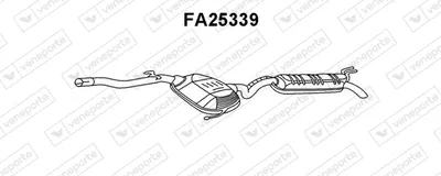 Rear Muffler Fiat MAREA