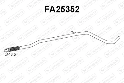 Exhaust Pipe Fiat PANDA · Fiat PANDA Hatchback Van