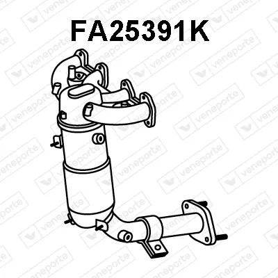Manifold Catalytic Converter Fiat PUNTO · Fiat PUNTO Hatchback Van