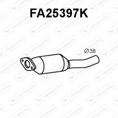 Catalytic Converter Fiat SEICENTO / 600 · Fiat SEICENTO / 600 Hatchback Van