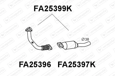 Catalytic Converter Fiat SEICENTO / 600 · Fiat SEICENTO / 600 Hatchback Van