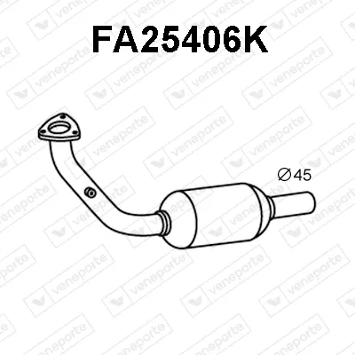 Catalytic Converter Fiat PANDA